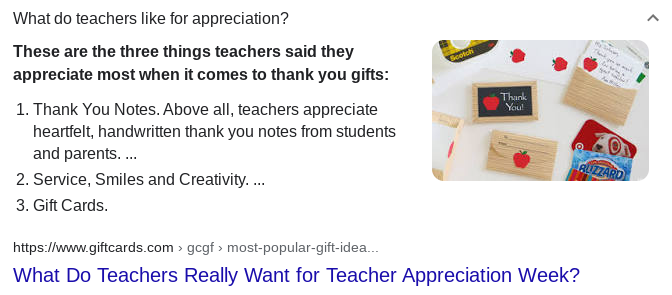 Top 3 Things Teachers Want for Teacher Appreciation